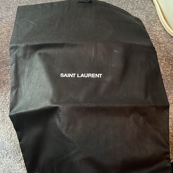 Saint Laurent monogram YSL leather espadrille in black size 38 - Picture 9 of 10